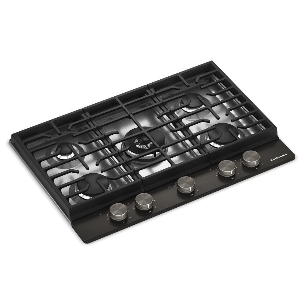 KitchenAid® 30 in. Gas Cooktop with 5 Burners and Integrated Wok Grate