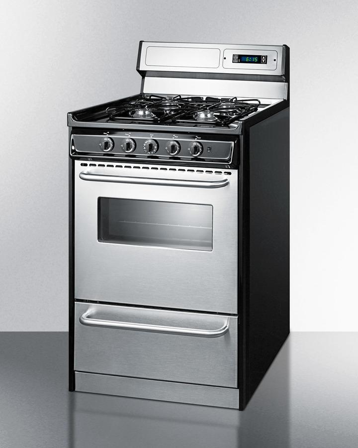 20" Wide Gas Range