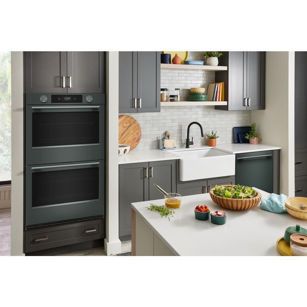 30-inch Smart Electric Double Wall Oven with Intelligent Cooking Camera - Juniper