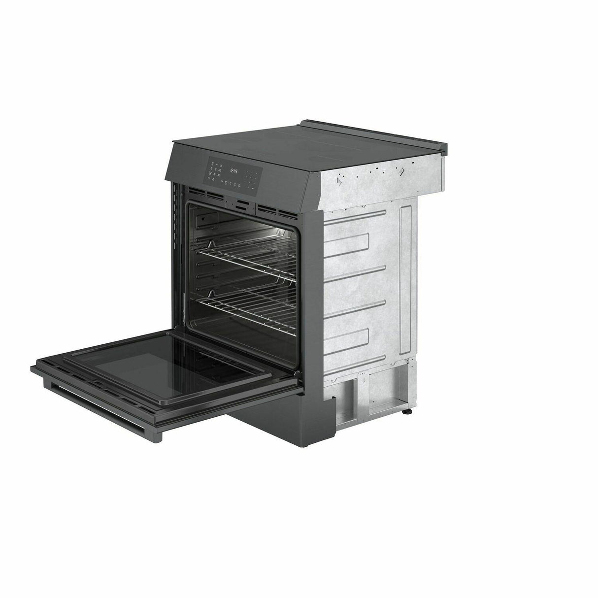 800 Series Induction Slide-in Range 30'' Black Stainless Steel HII8046U