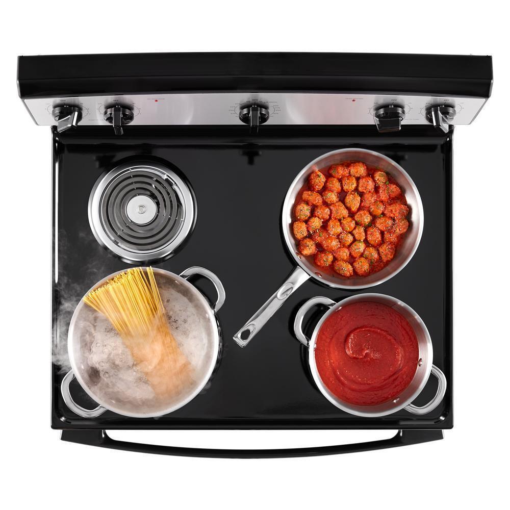 Amana® 30-Inch Electric Range with Extra-Large Oven Window