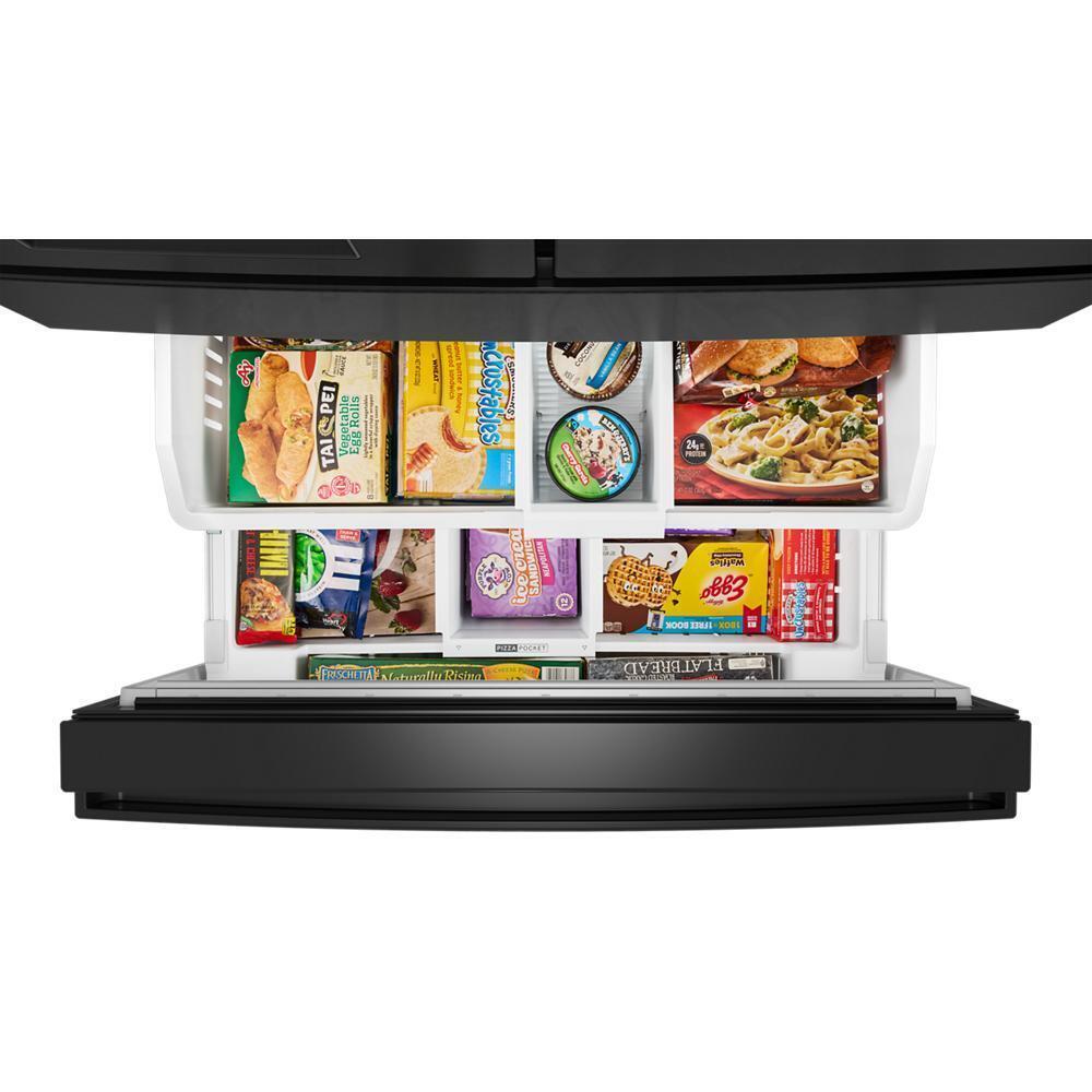 Whirlpool® 29 Cu. Ft. Family-Sized Capacity French door refrigerator with Flexible Temperature Drawer