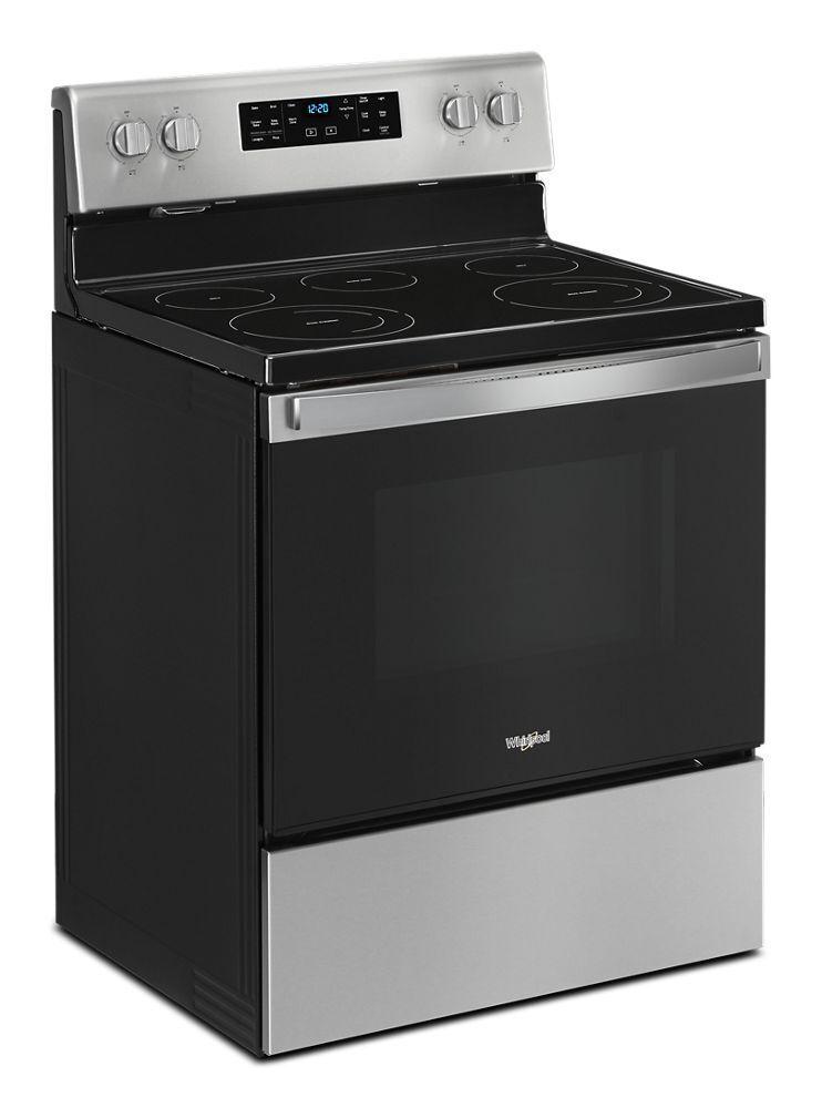 5.3 cu. ft. Whirlpool® electric range with Frozen Bake™ technology