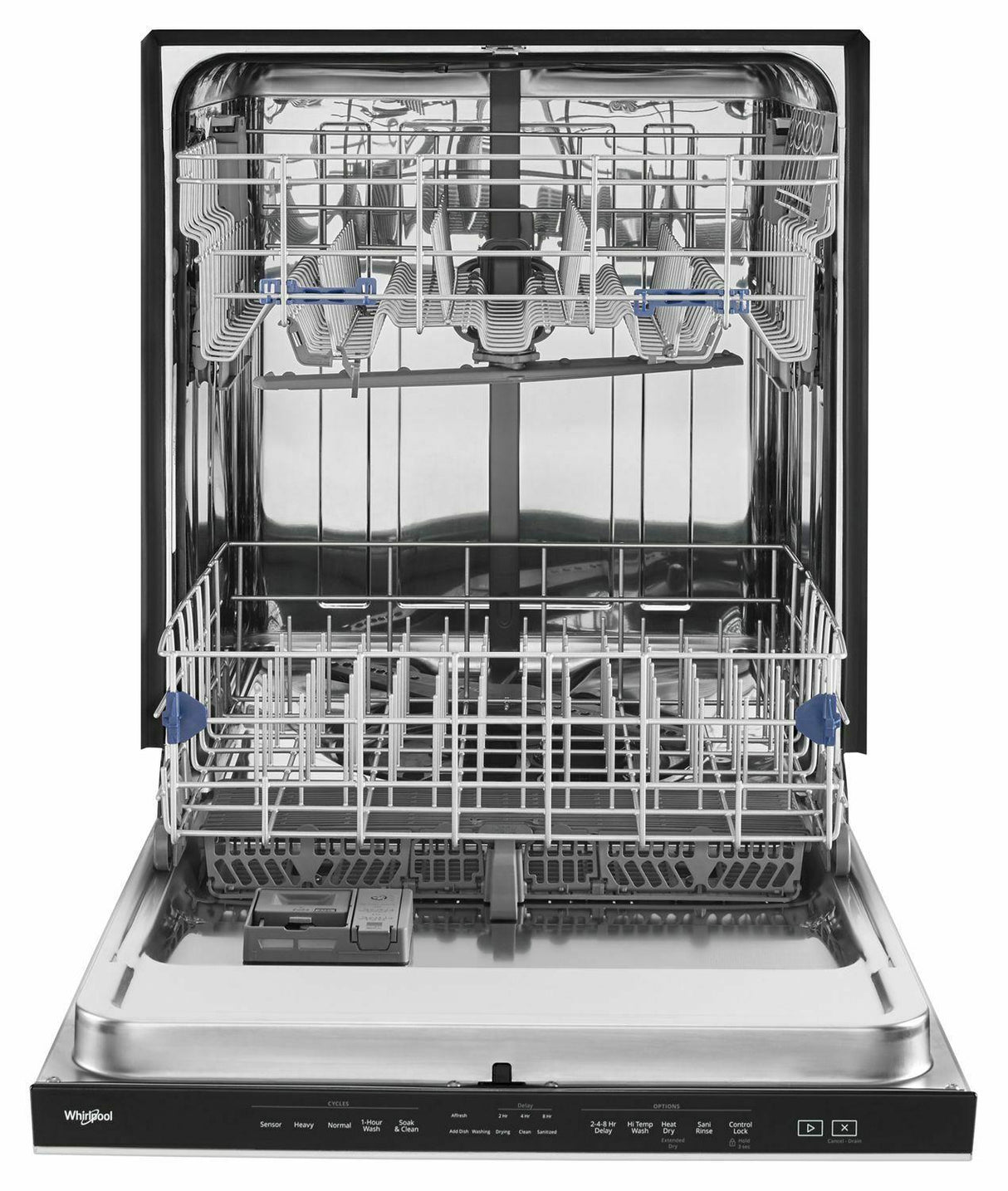 Stainless Steel Tub Pocket Handle Dishwasher with TotalCoverage Spray Arm - Fingerprint Resistant Stainless Steel