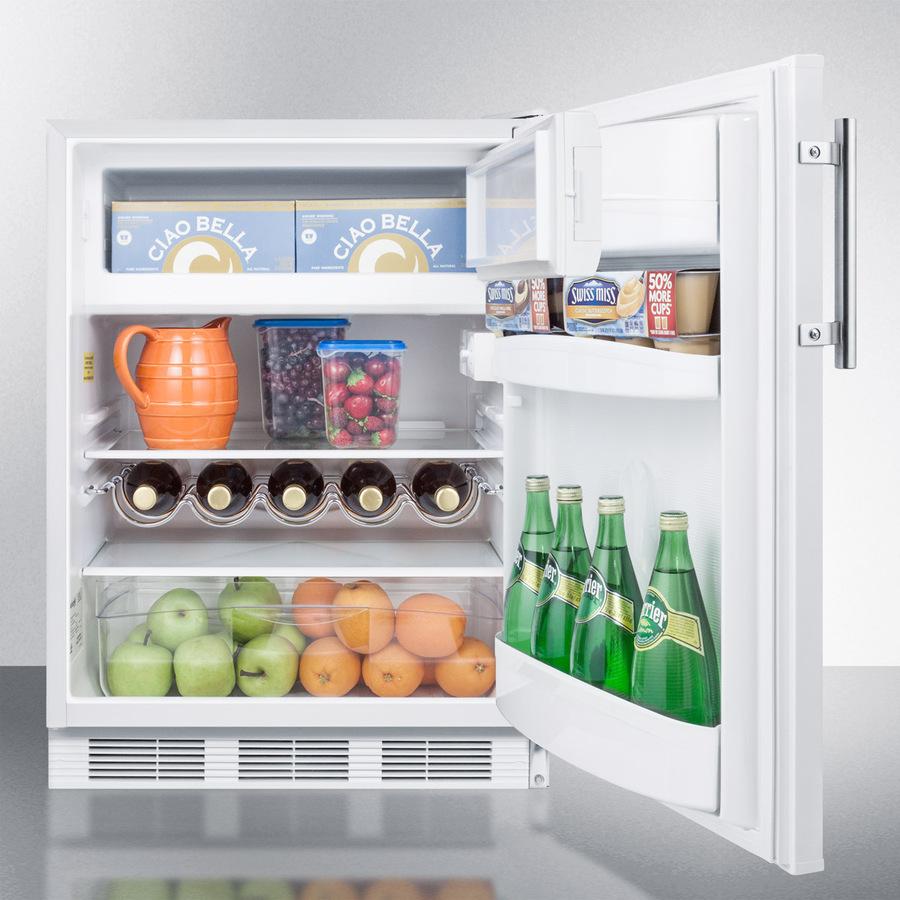 24" Wide Built-in Refrigerator-freezer, ADA Compliant
