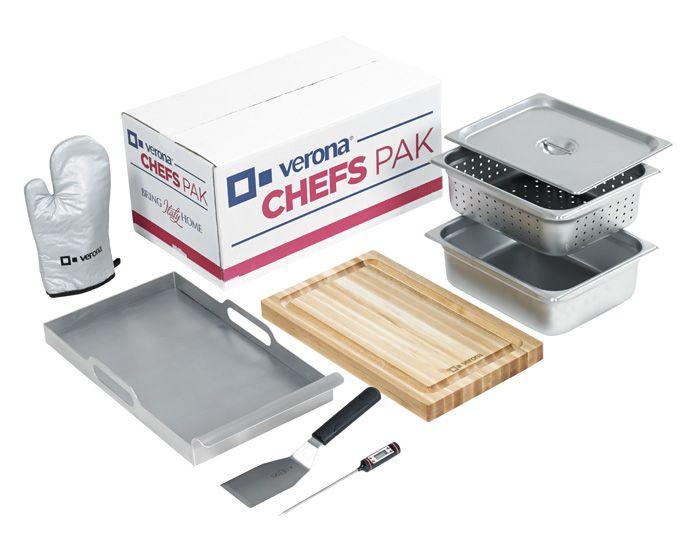 CHEFS PAK - 8 Piece Accessory Kit - 25 lbs.