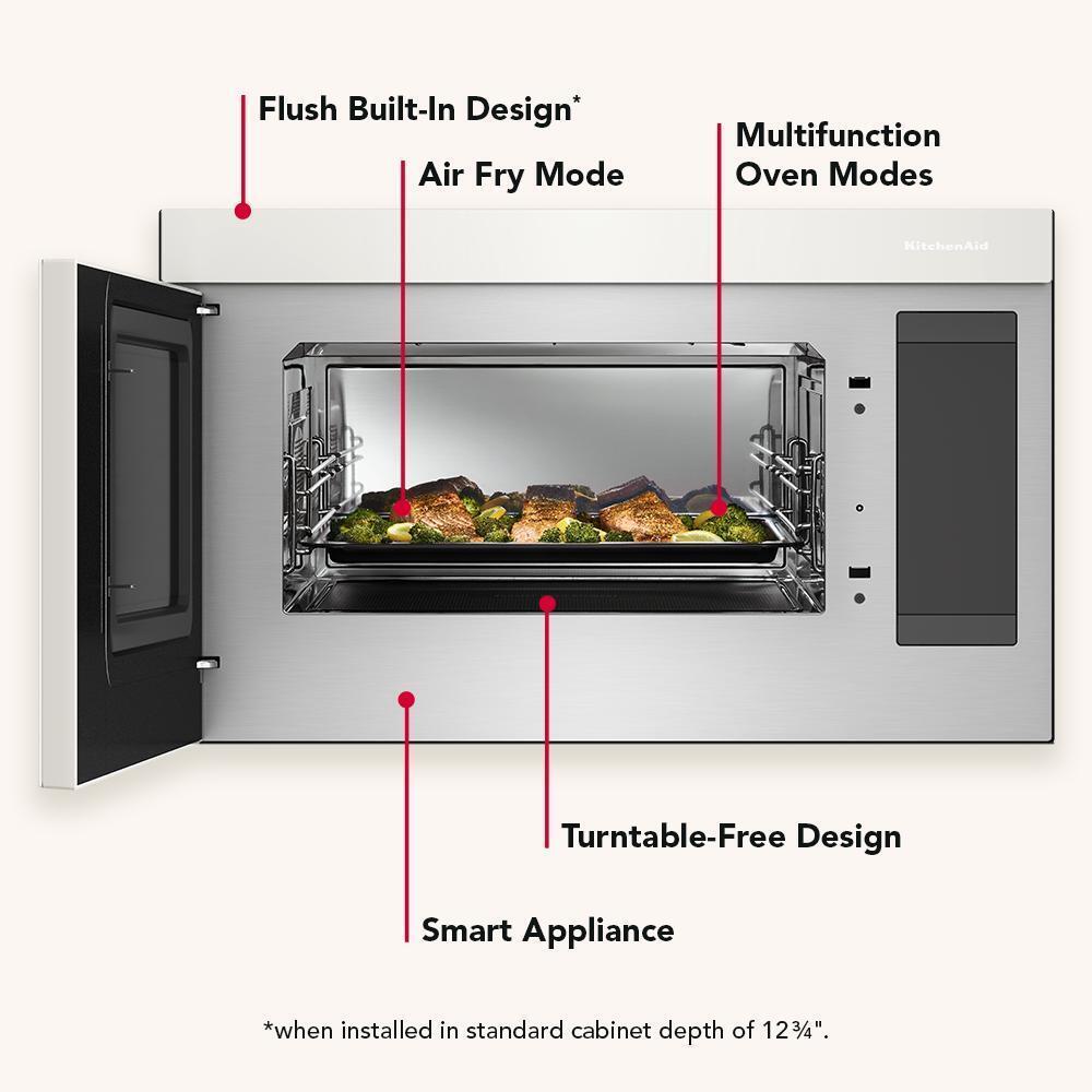 Multifunction Over-the-Range Microwave Oven with Flush Built-In Design