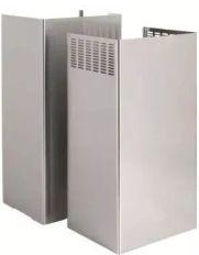 Chimney Extension Kit - Reaches ceiling heights 9'0" - 13'6" (over elect.), 9'6" - 13'6" (over gas)