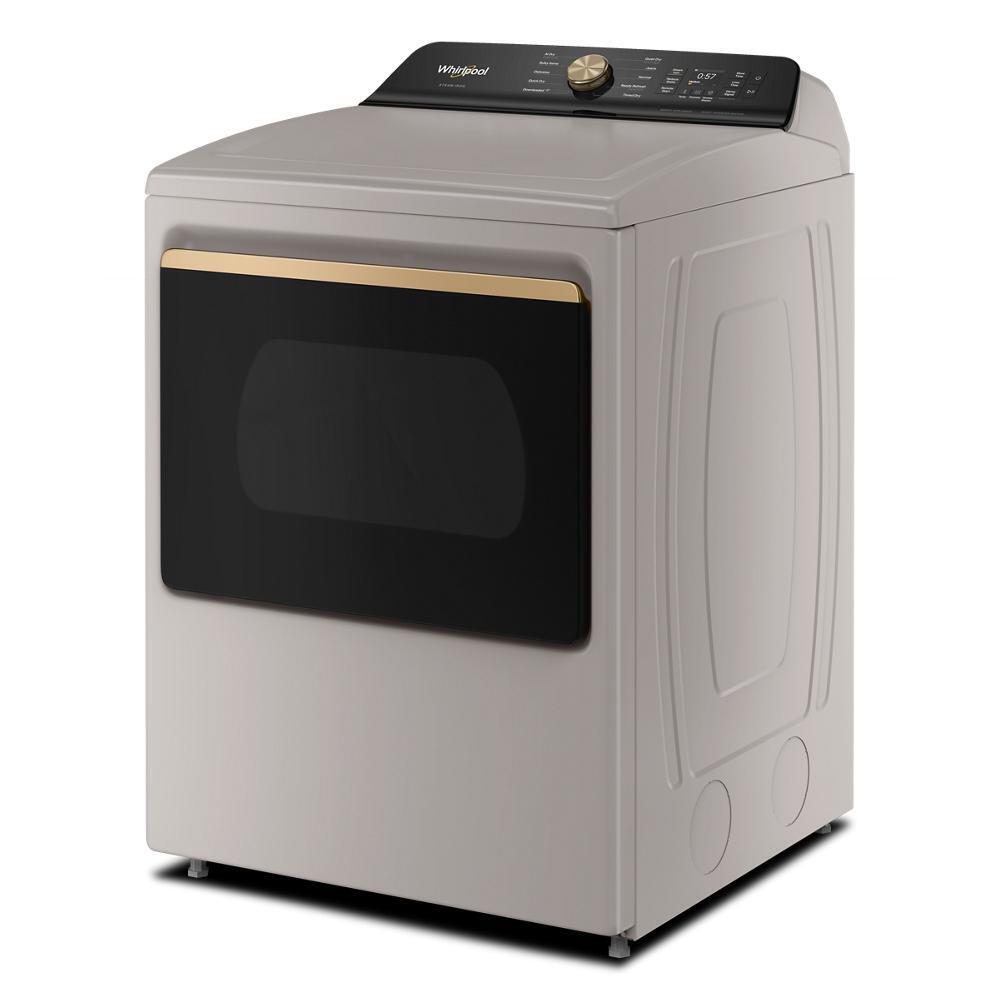 7.5 cu. ft. Smart Electric Top Load Dryer with Steam Iron and AI Dry