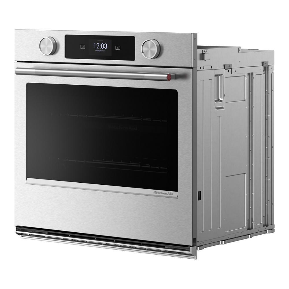 30-inch Smart Electric Single Wall Oven with Intelligent Cooking Camera - PrintShield™ Finish