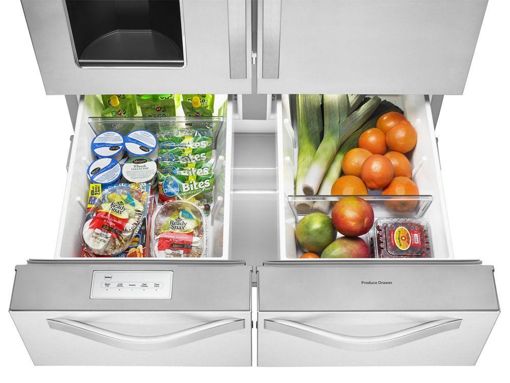 26 cu. ft. Double Drawer Refrigerator with Dual Icemakers