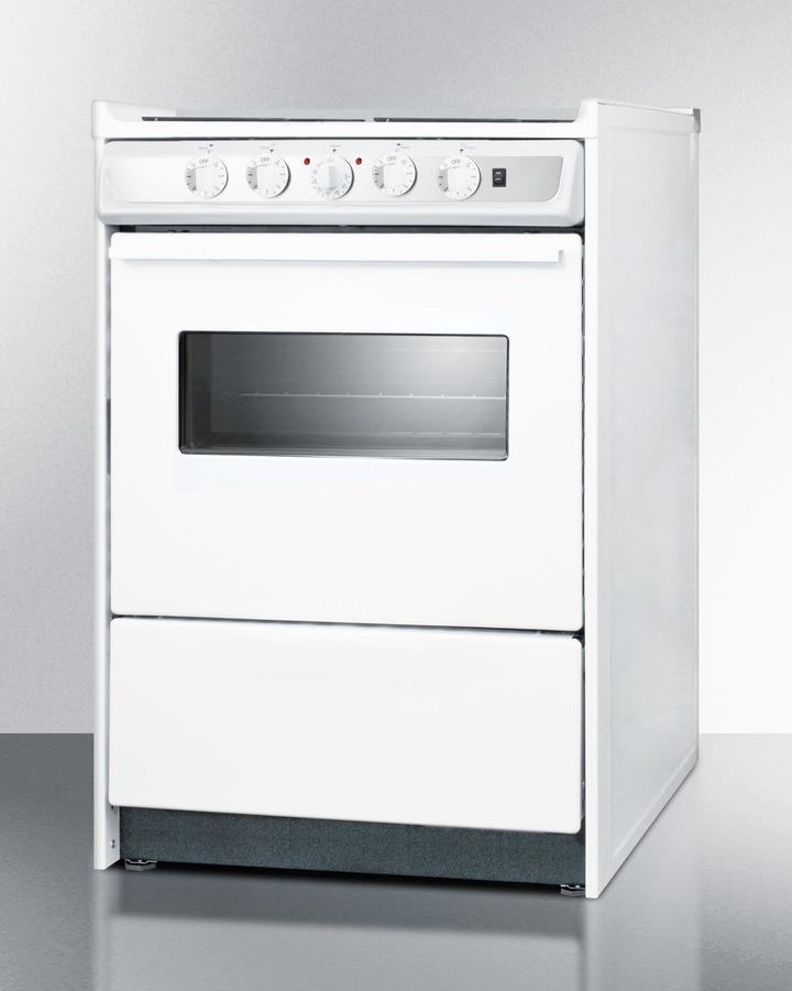 24" Wide Electric Coil Top Range