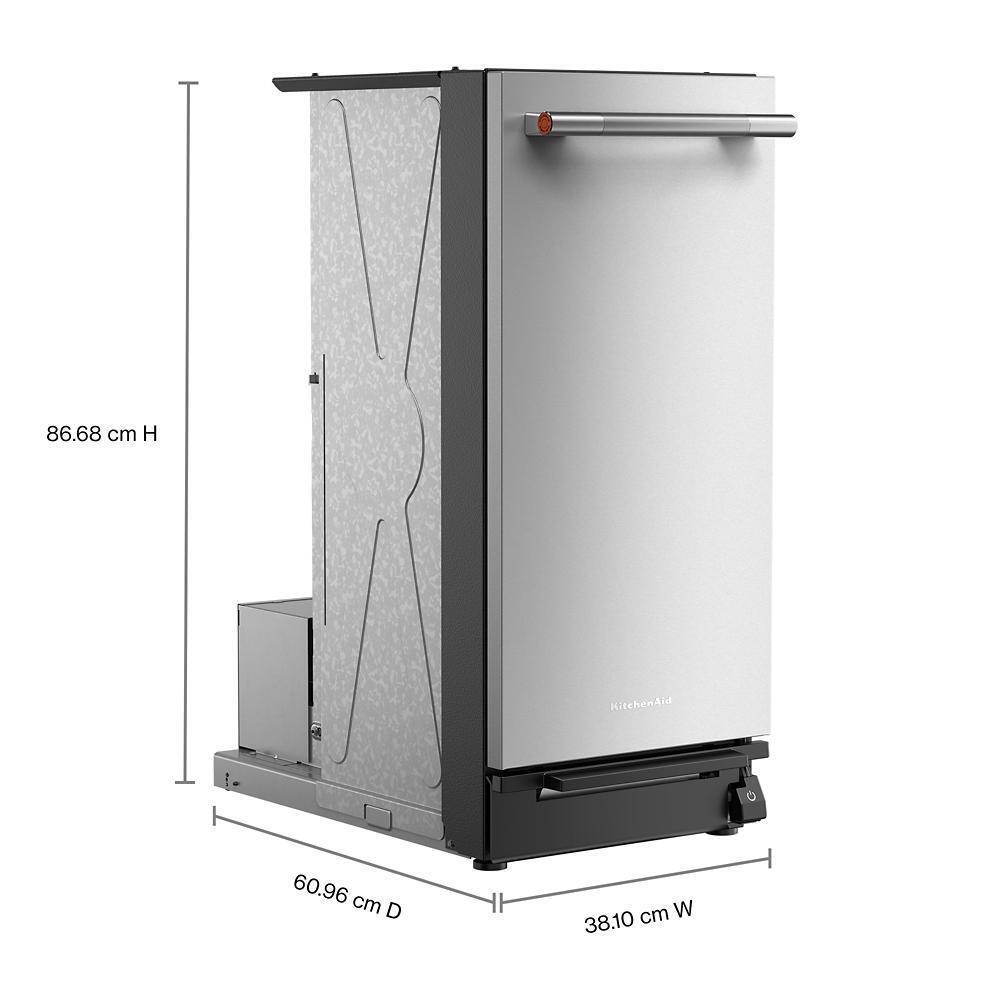 KitchenAid® 15 in. Built-In Trash Compactor with Built-In Odor Management System