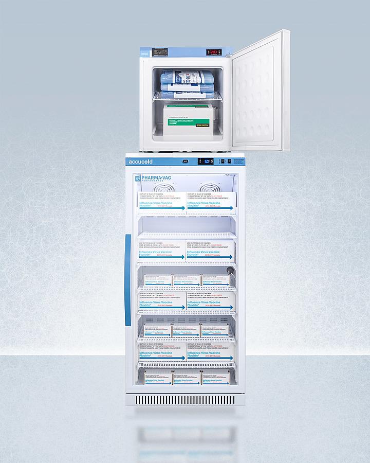 24" Wide All-refrigerator/all-freezer Combination