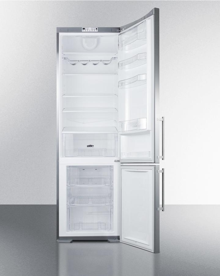 24" Wide Bottom Freezer Refrigerator
