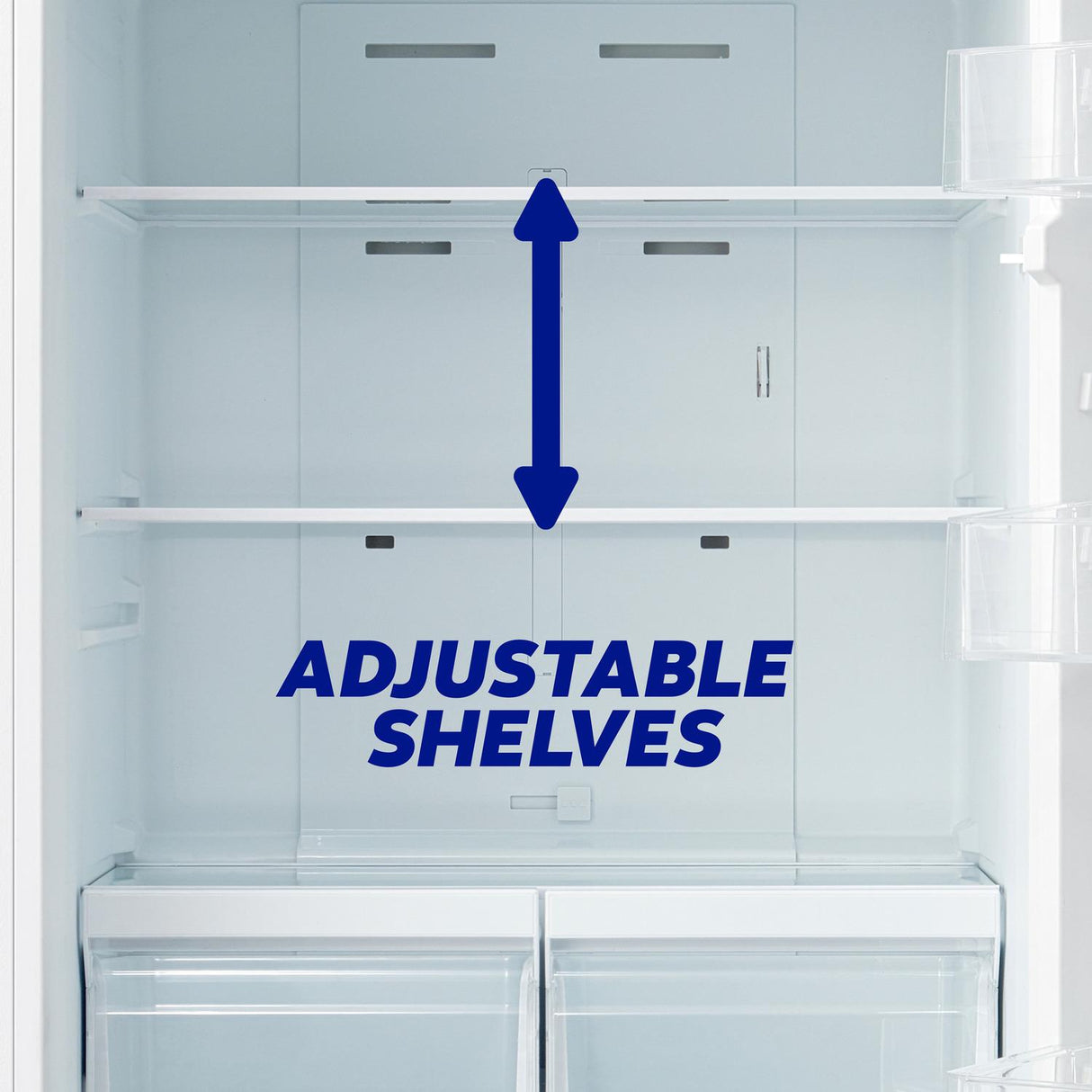 Element Electronics 18.7 cu. ft. Bottom Freezer Refrigerator - White, ENERGY STAR (ERBM19CBW)