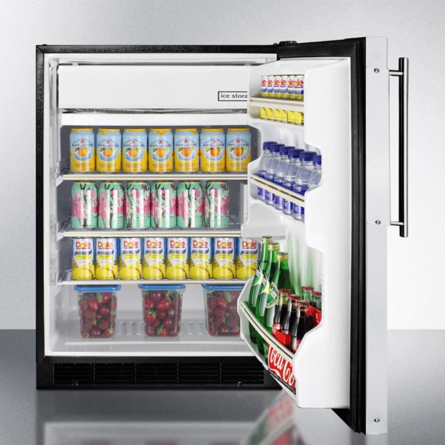 24" Wide Built-in Refrigerator-freezer