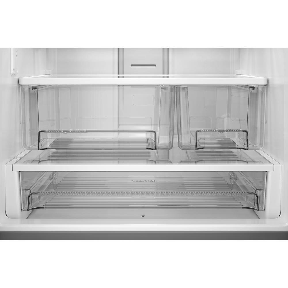 20 cu. Ft. 30-Inch Width Standard Depth French Door Refrigerator with PrintShield® Finish and Interior Dispense