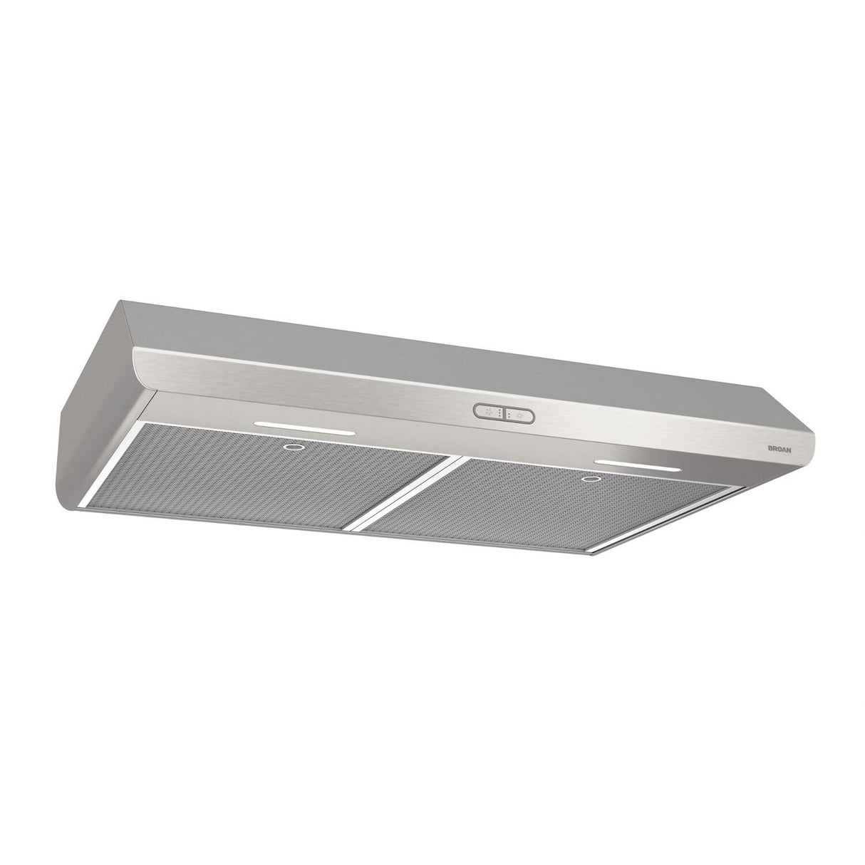 Broan® 30-Inch Convertible Under-Cabinet Range Hood, 300 Max Blower CFM, Stainless Steel