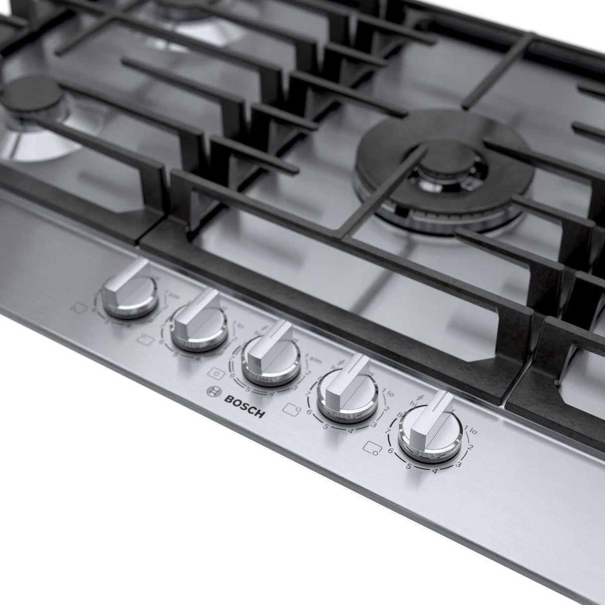 800 Series Gas Cooktop Stainless steel