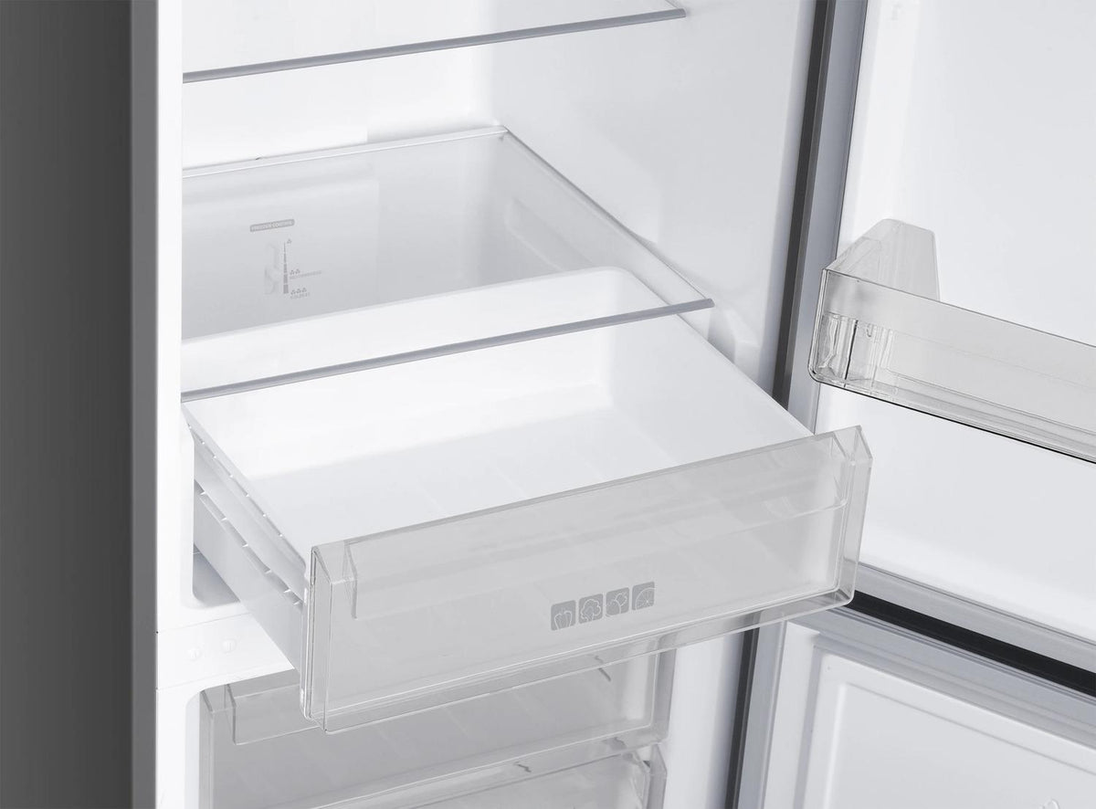 10.4 cu. ft. Counter Depth 24 in. Bottom Freezer 2-Door Refrigerator with Reversible Door in Stainless Steel