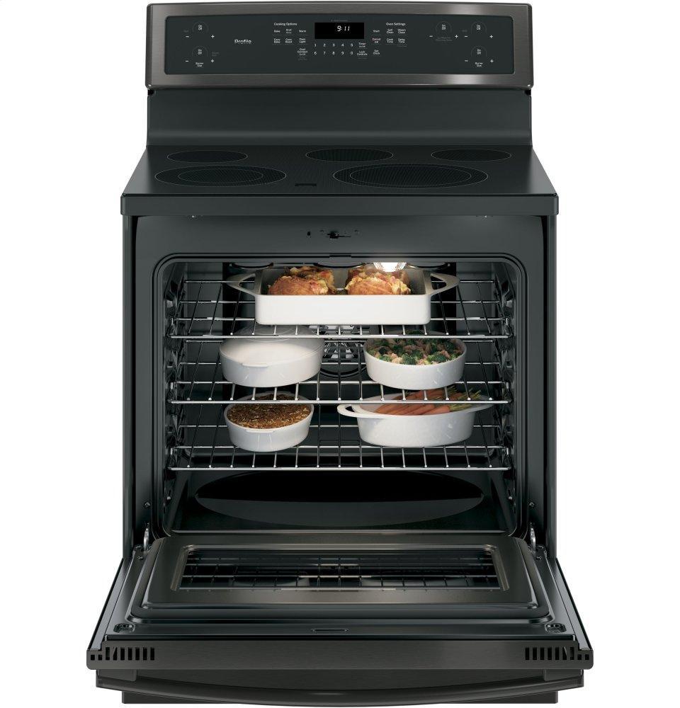GE Profile™ 30" Free-Standing Electric Convection Range