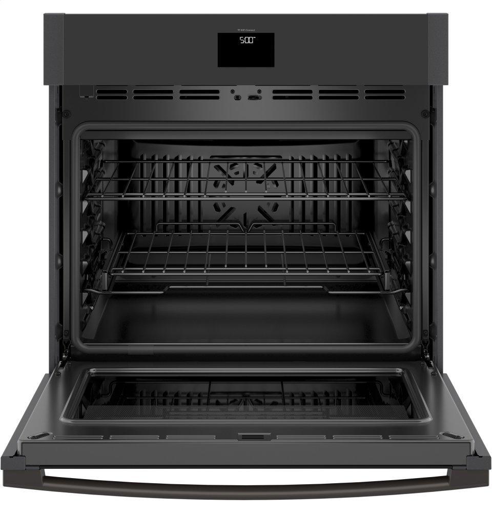 GE® 30" Smart Built-In Self-Clean Convection Single Wall Oven with Never Scrub Racks