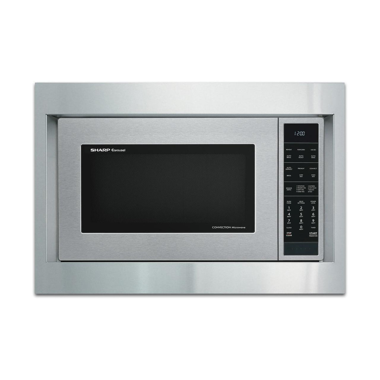 Sharp 27 in. Built-in Microwave Oven Trim Kit