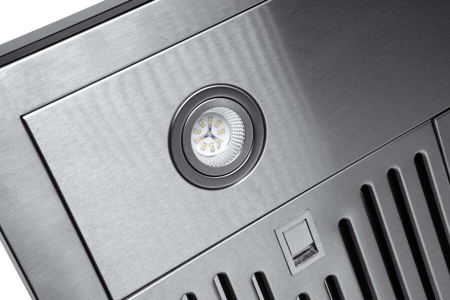 Hauslane Chef 30-in Convertible Stainless Steel Wall-Mounted Range Hood