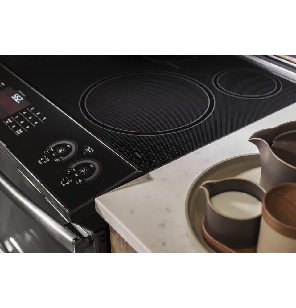 GE Profile™ 30" Smart Slide-In Front-Control Induction and Convection Range