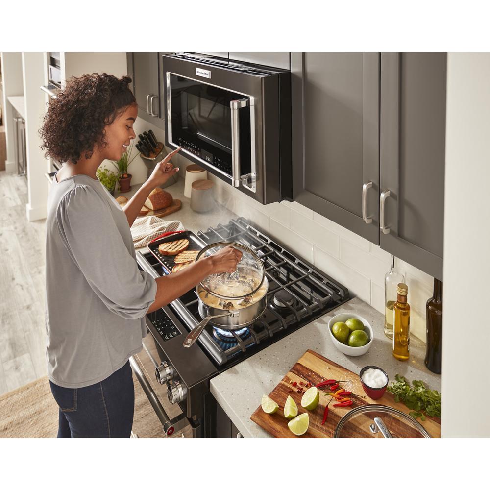 30-Inch 5-Burner Gas Slide-In Convection Range