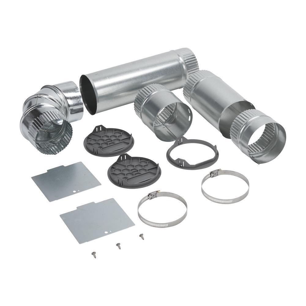 Dryer 4-Way Side Vent Kit for left, right, and bottom venting.