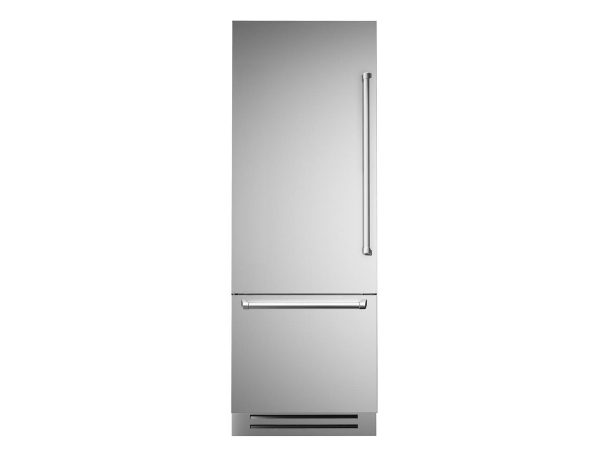 30" Built-in bottom mount - Stainless - Left swing door