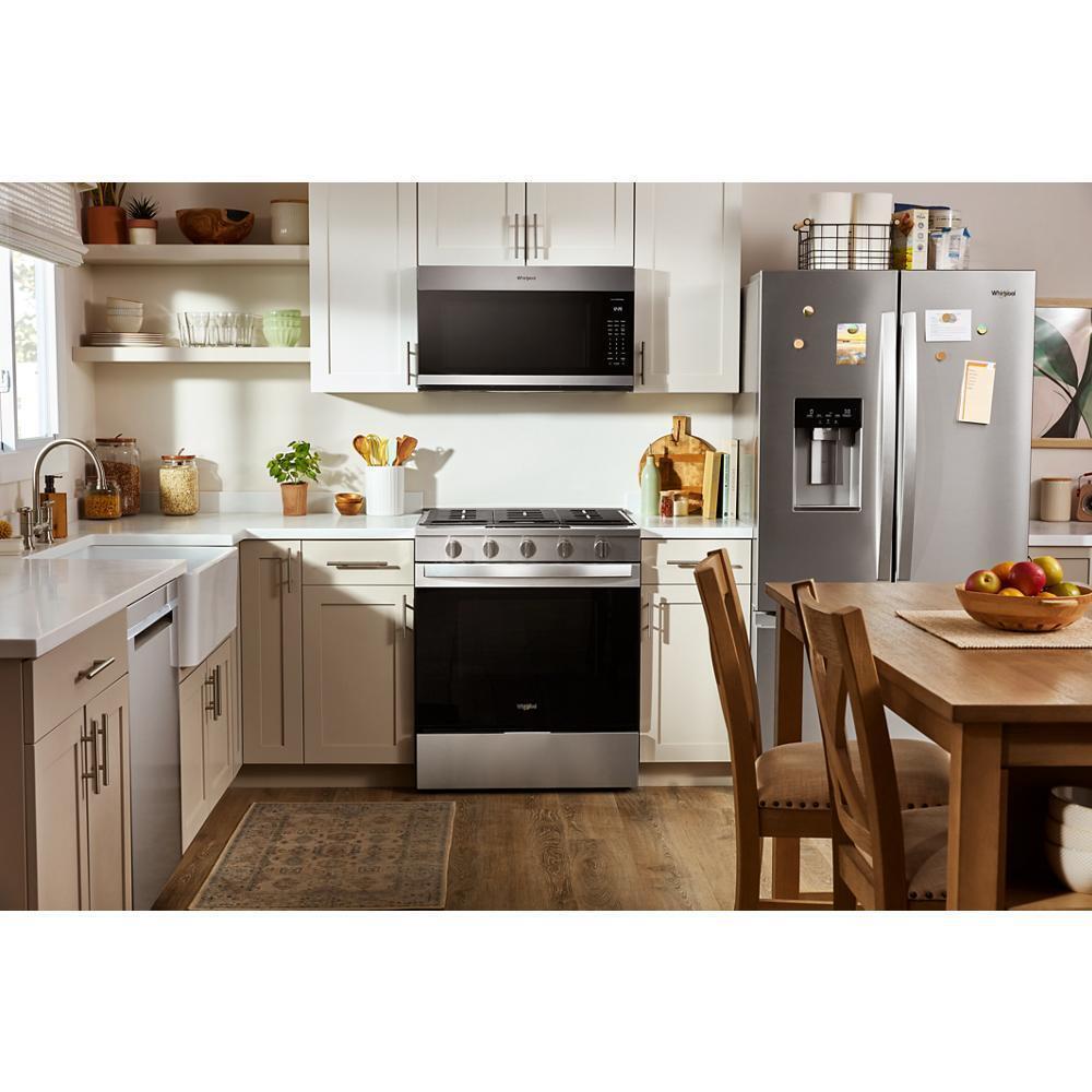 2.1 cu. ft. Microwave Hood with 4-Speed Venting