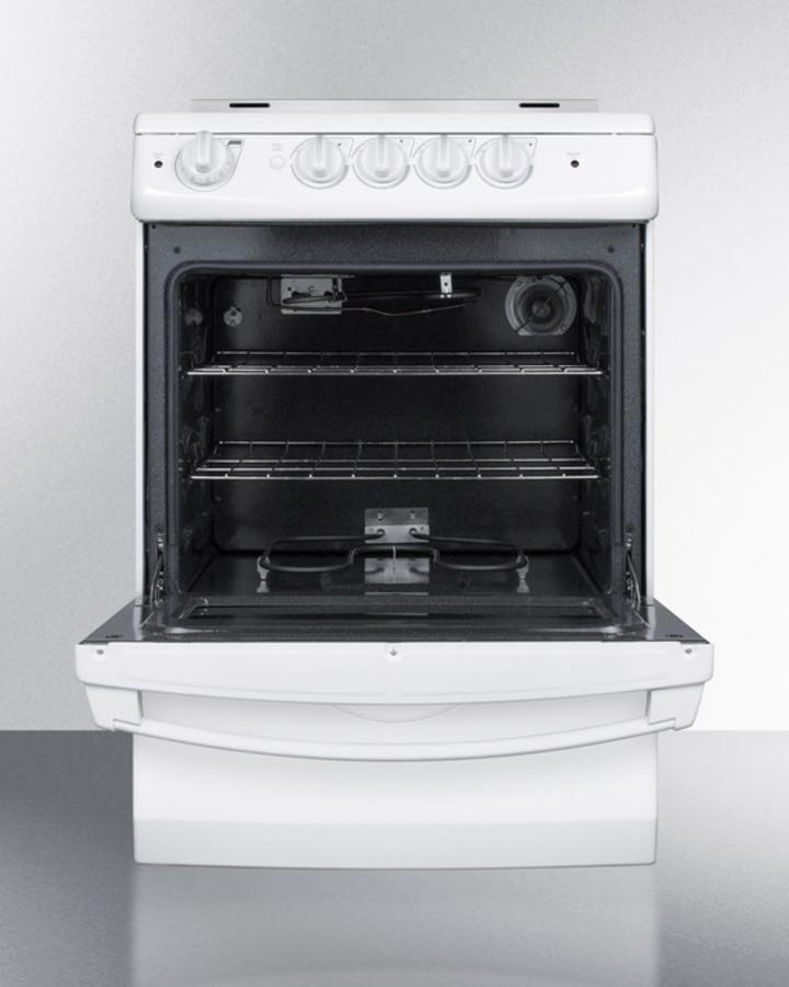 24" Wide Electric Smooth-top Range