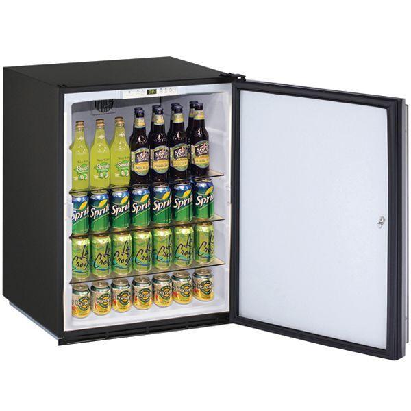 Ada24r 24" Refrigerator With Stainless Solid Finish and Lock (115 V/60 Hz)