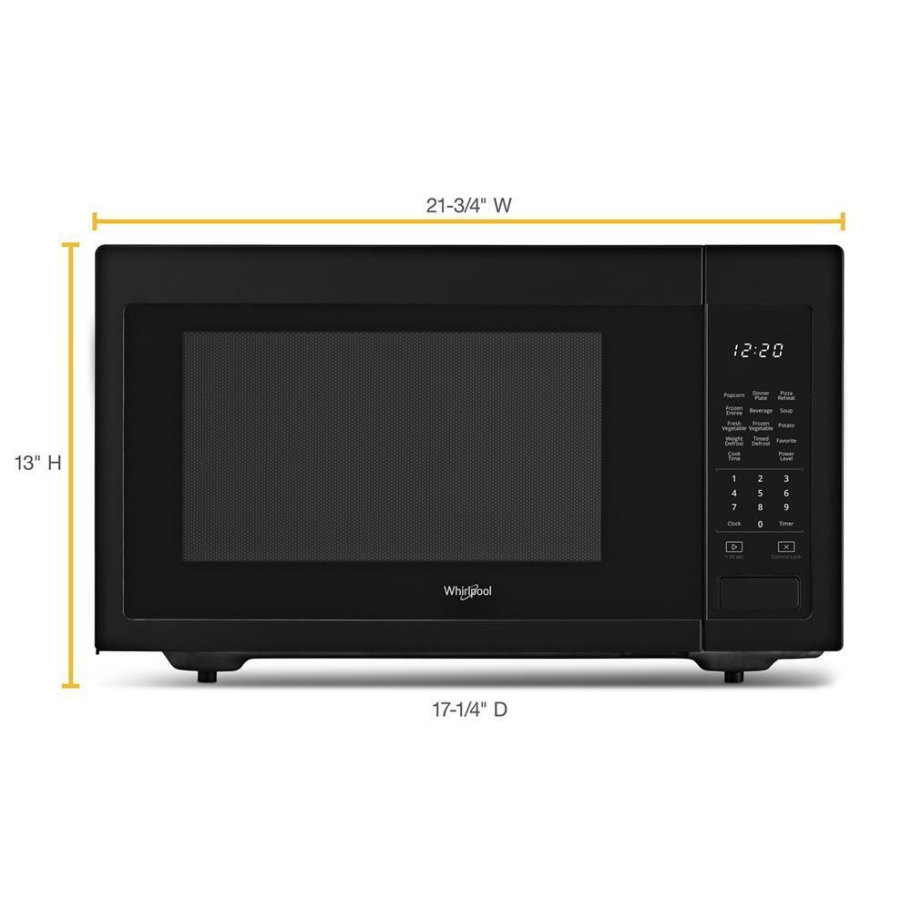 1.6 cu. ft. Countertop Microwave with 1,200-Watt Cooking Power