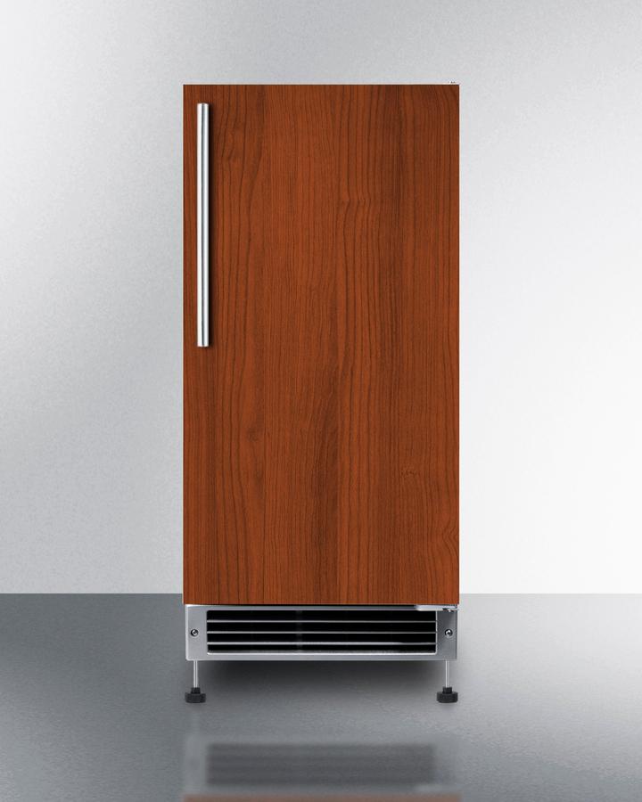 15" Wide 25 Lb. Drain-free Icemaker (panel Not Included)