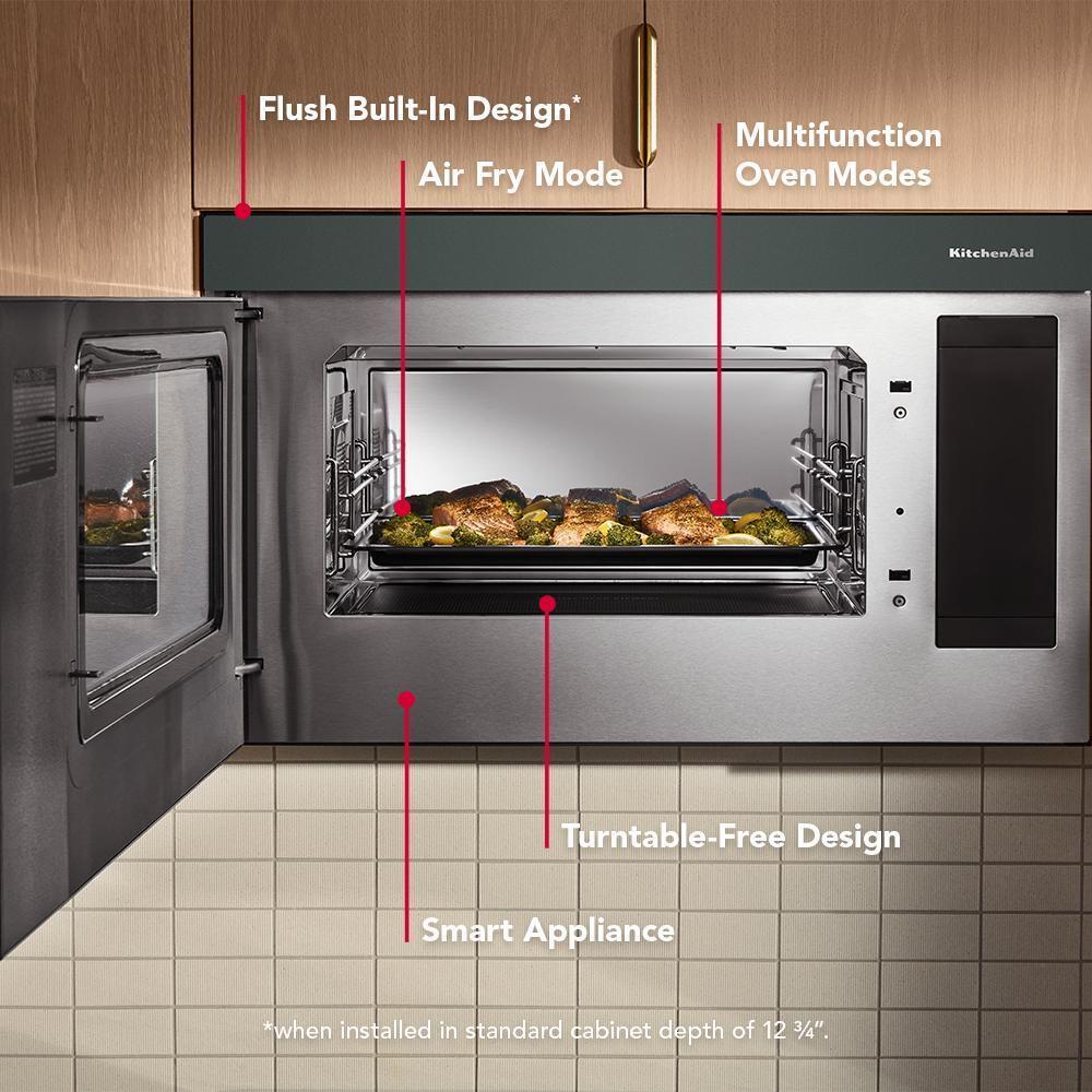 Multifunction Over-the-Range Microwave Oven with Flush Built-In Design