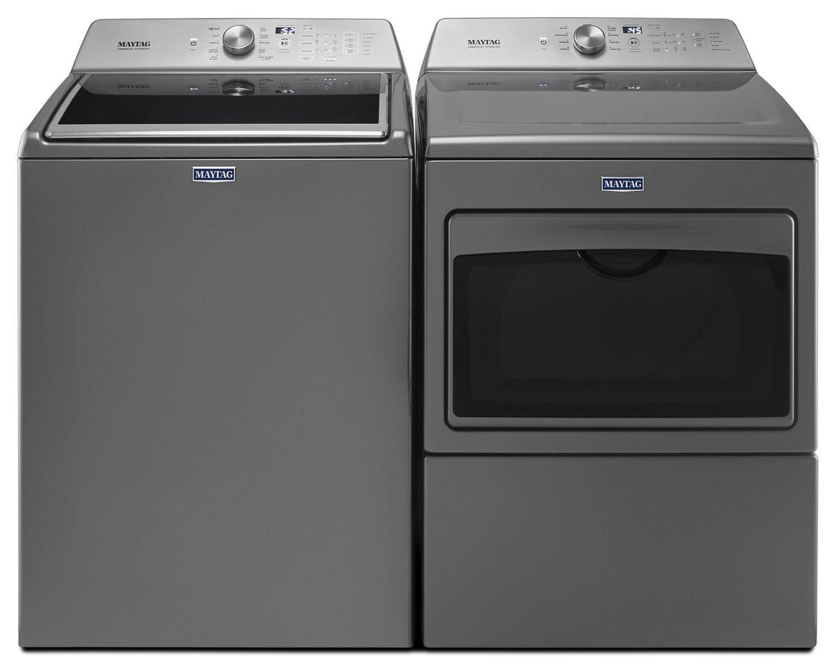 Large Capacity Electric Dryer with IntelliDry® Sensor - 7.4 cu. ft. Metallic Slate