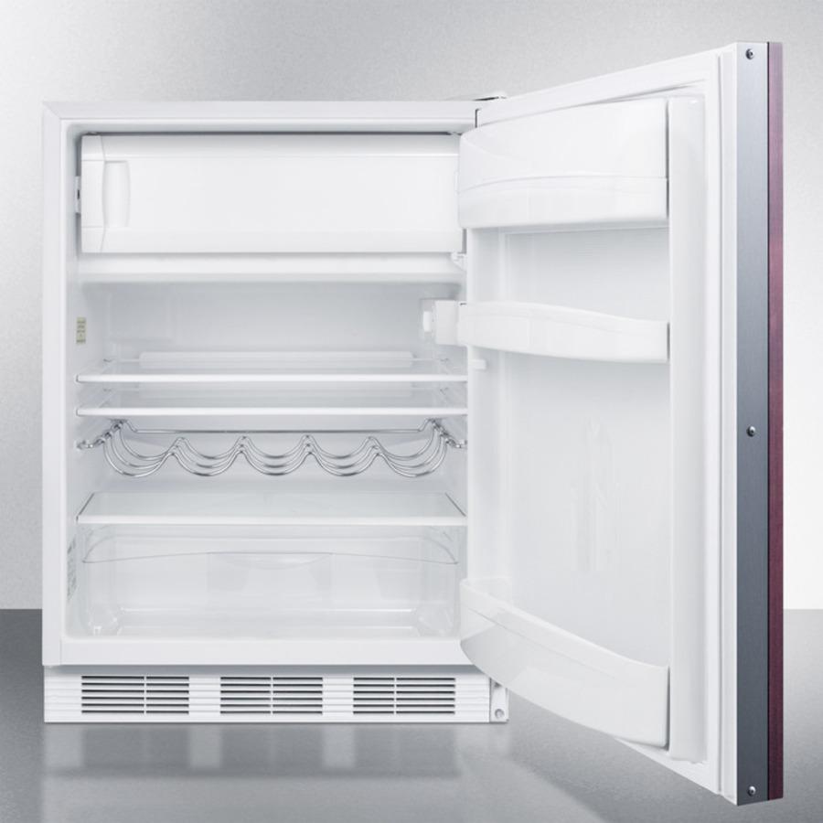 24" Wide Refrigerator-freezer (panel Not Included)
