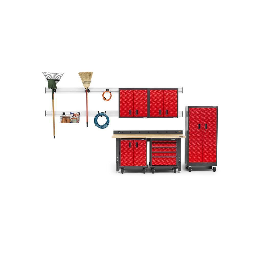 6' Wide 9-Outlet Workbench Powerstrip