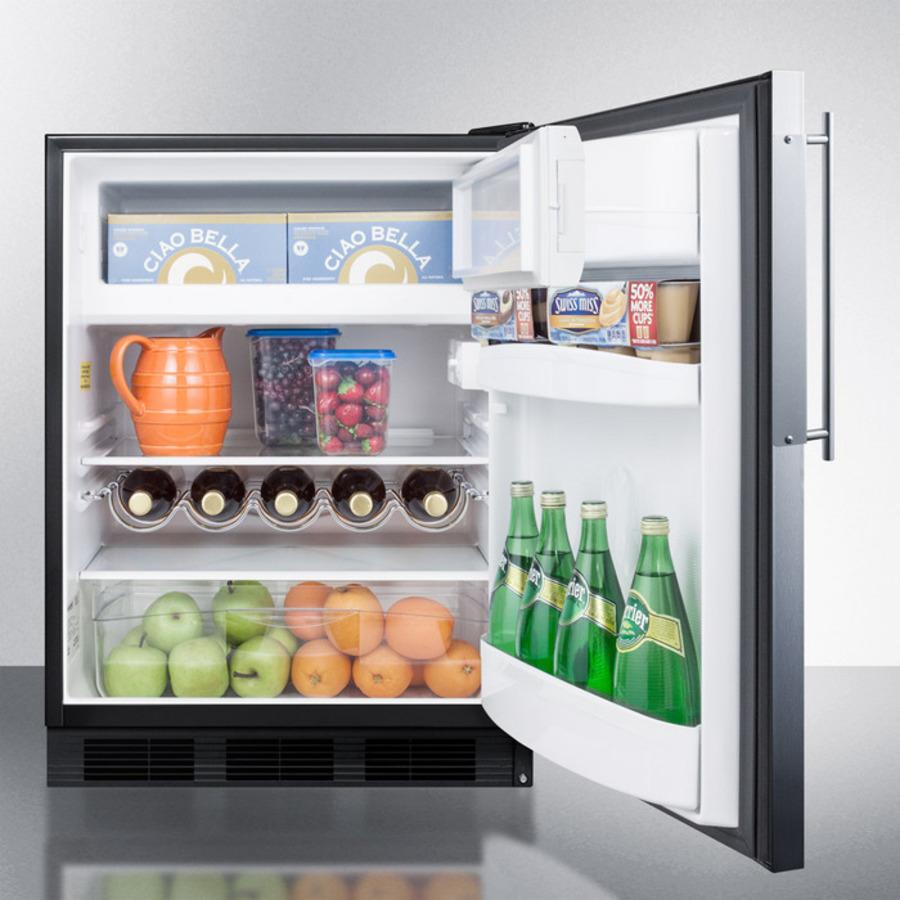 24" Wide Built-in Refrigerator-freezer