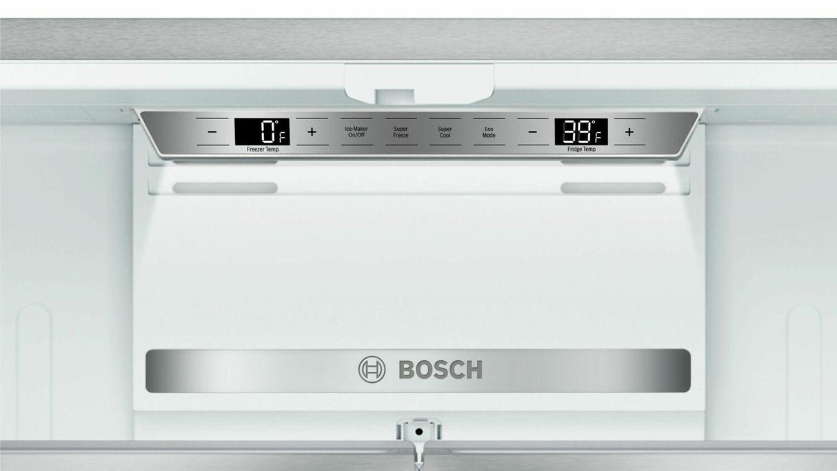 800 Series French Door Bottom Mount Refrigerator 36'' Easy clean stainless steel B21CT80SNS
