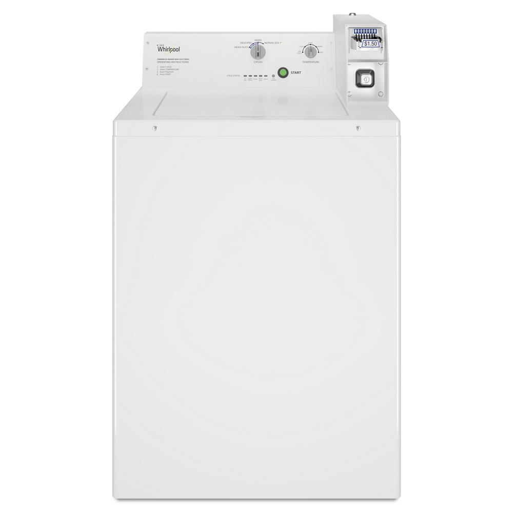 Commercial Top-Load Washer, Coin Slide