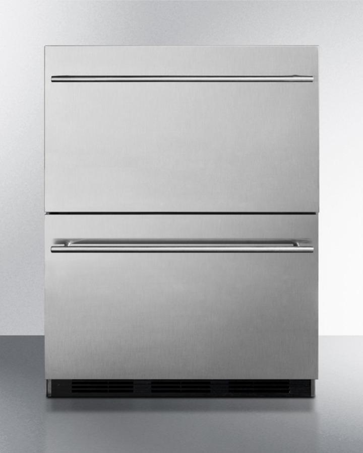 24" Wide 2-drawer Outdoor All-refrigerator, ADA Compliant