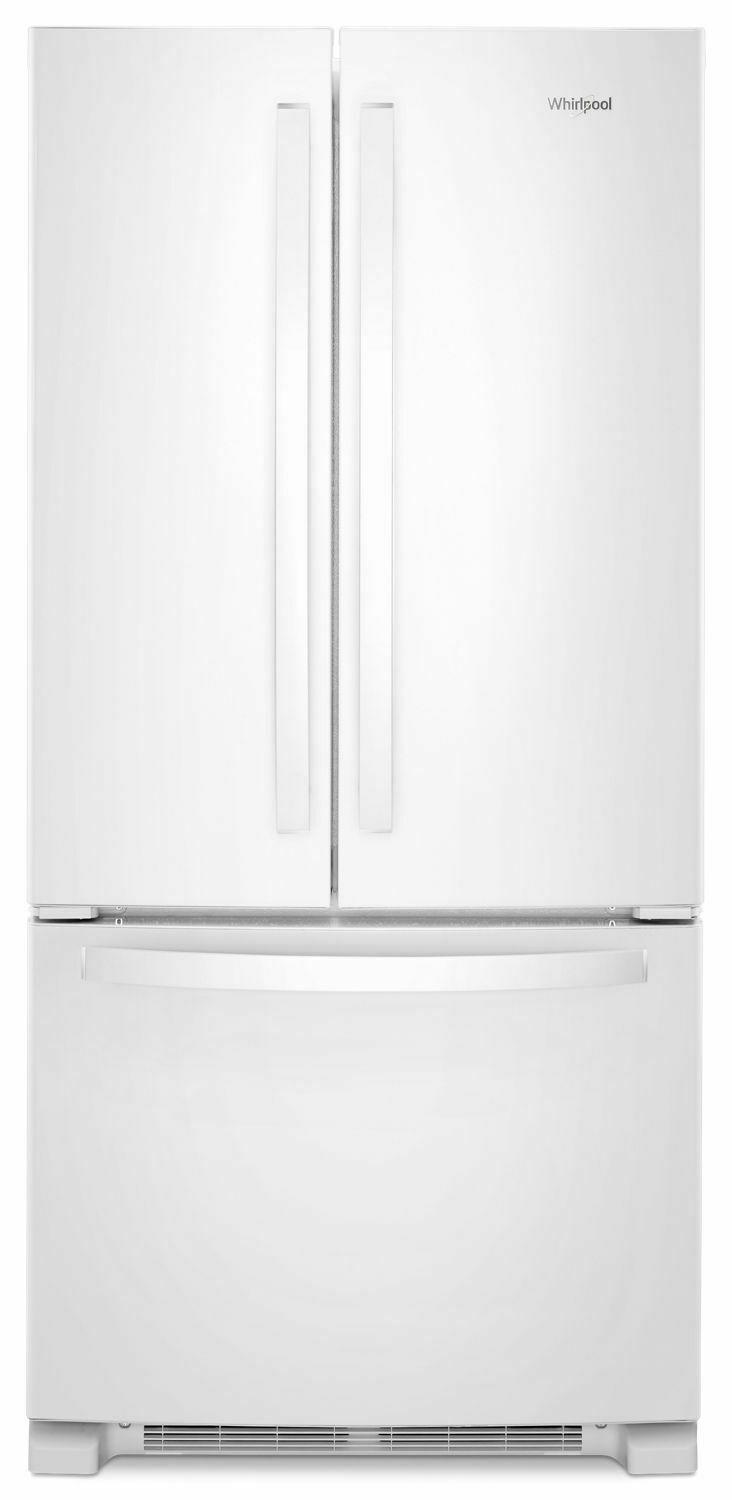 33-inch Wide French Door Refrigerator - 22 cu. ft. - White