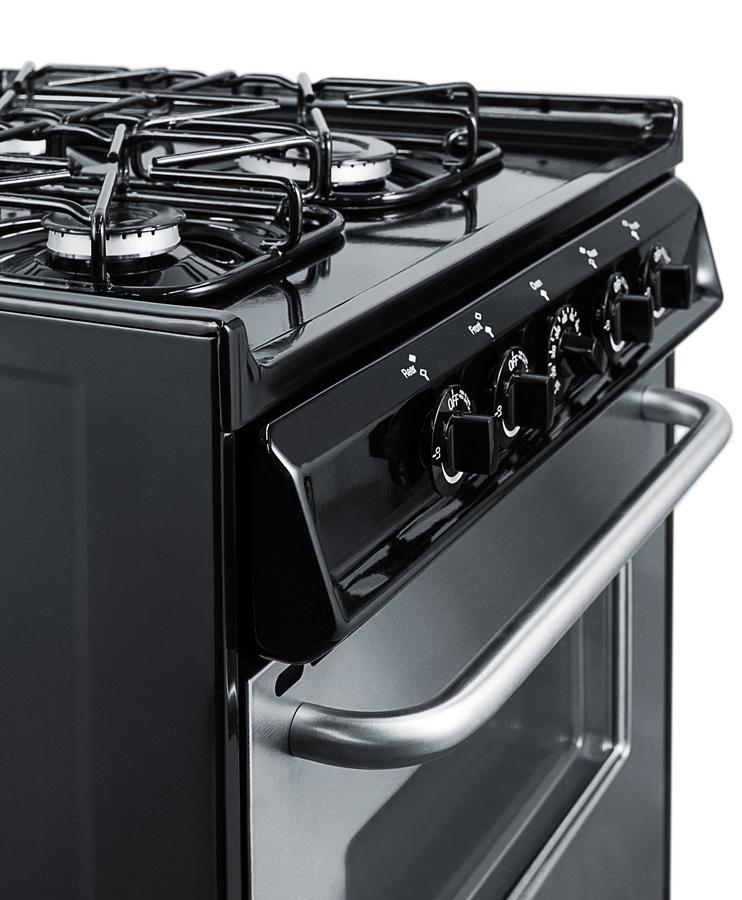 24" Wide Gas Range