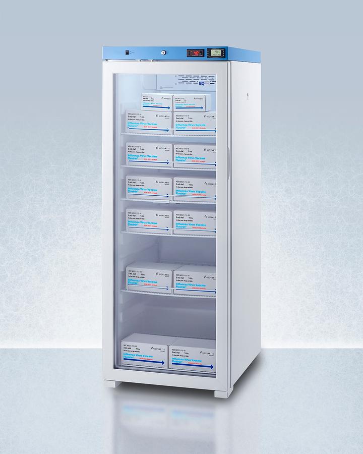 24" Wide Upright Medical Refrigerator, Certified To Nsf/ansi 456 Vaccine Storage Standard