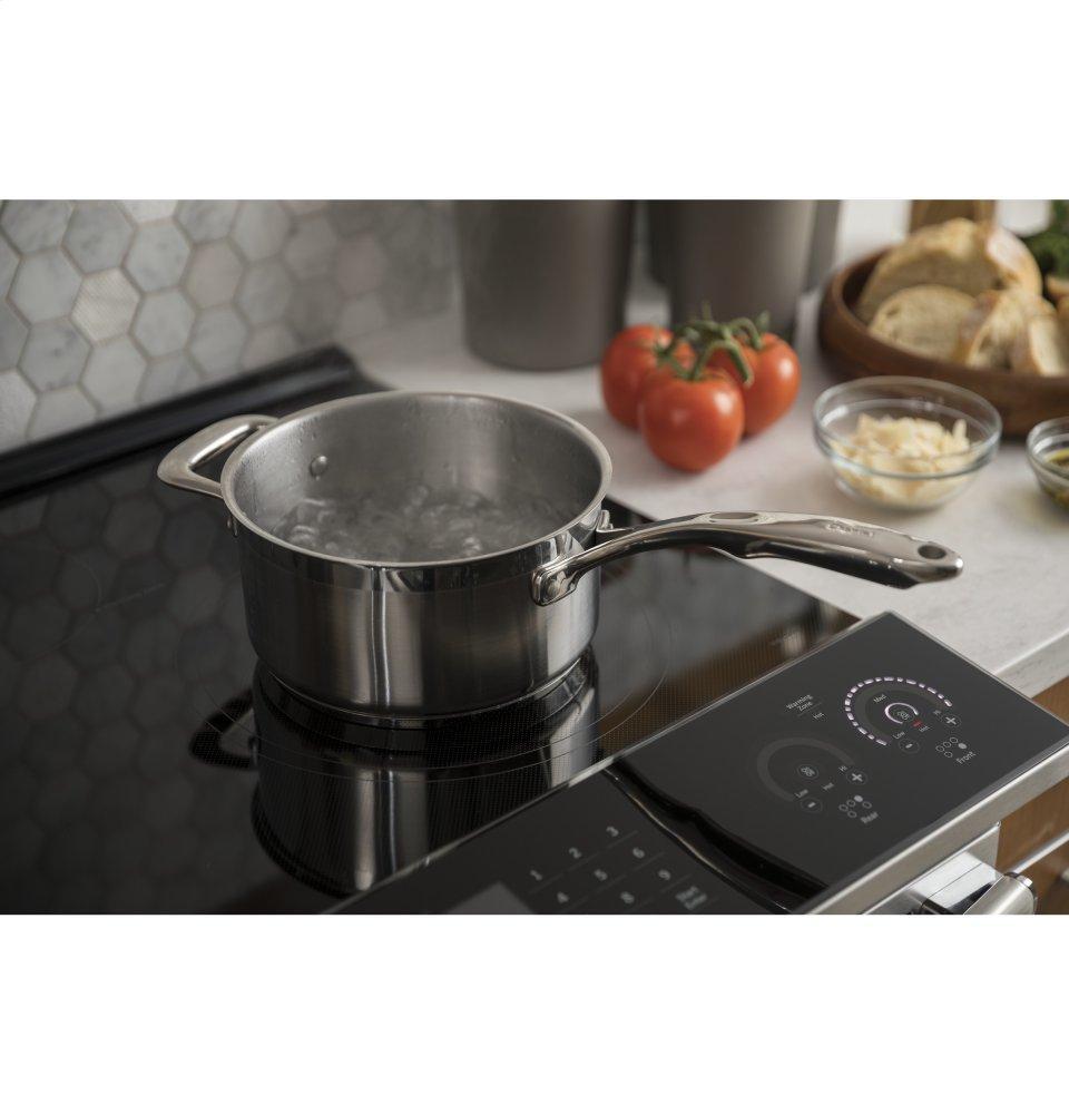 GE Profile™ 30" Smart Slide-In Front-Control Induction and Convection Range